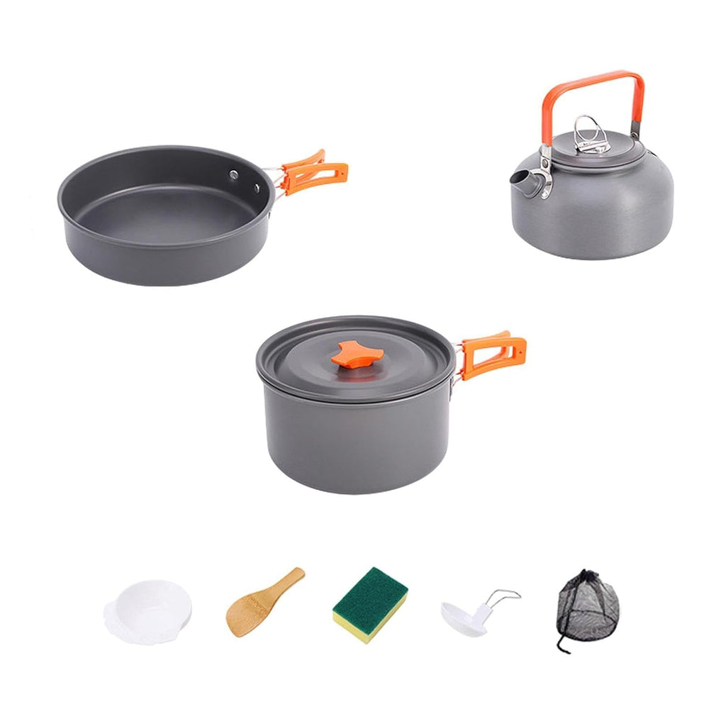 9-Piece Camping Cookware Set with Storage Bag (Copy)