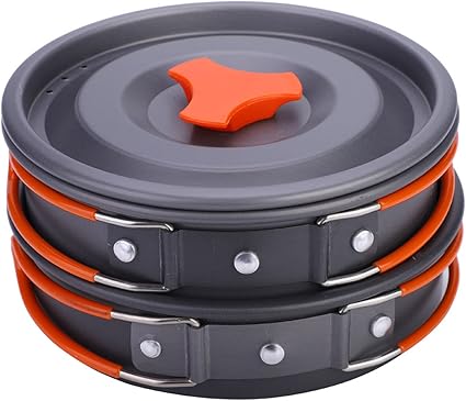 9-Piece Camping Cookware Set with Storage Bag (Copy)