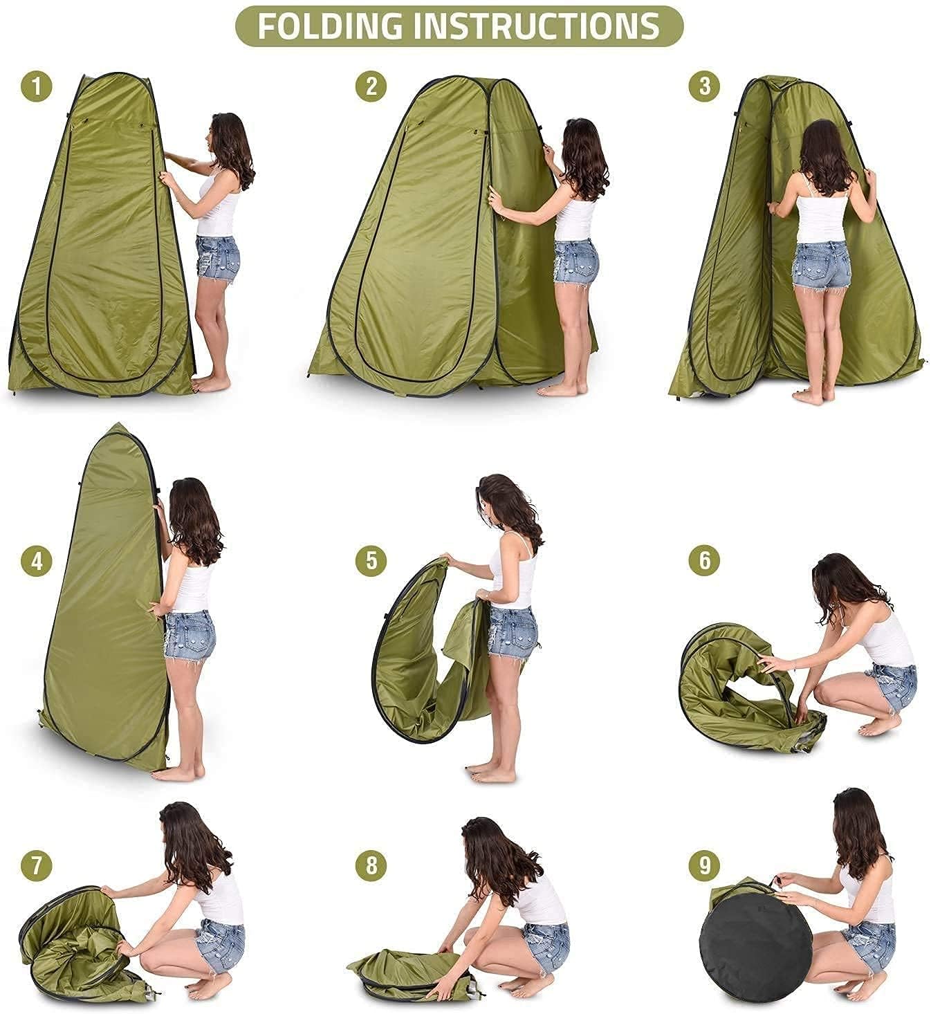 Tente de Changement (Vestiaire) Pop-up