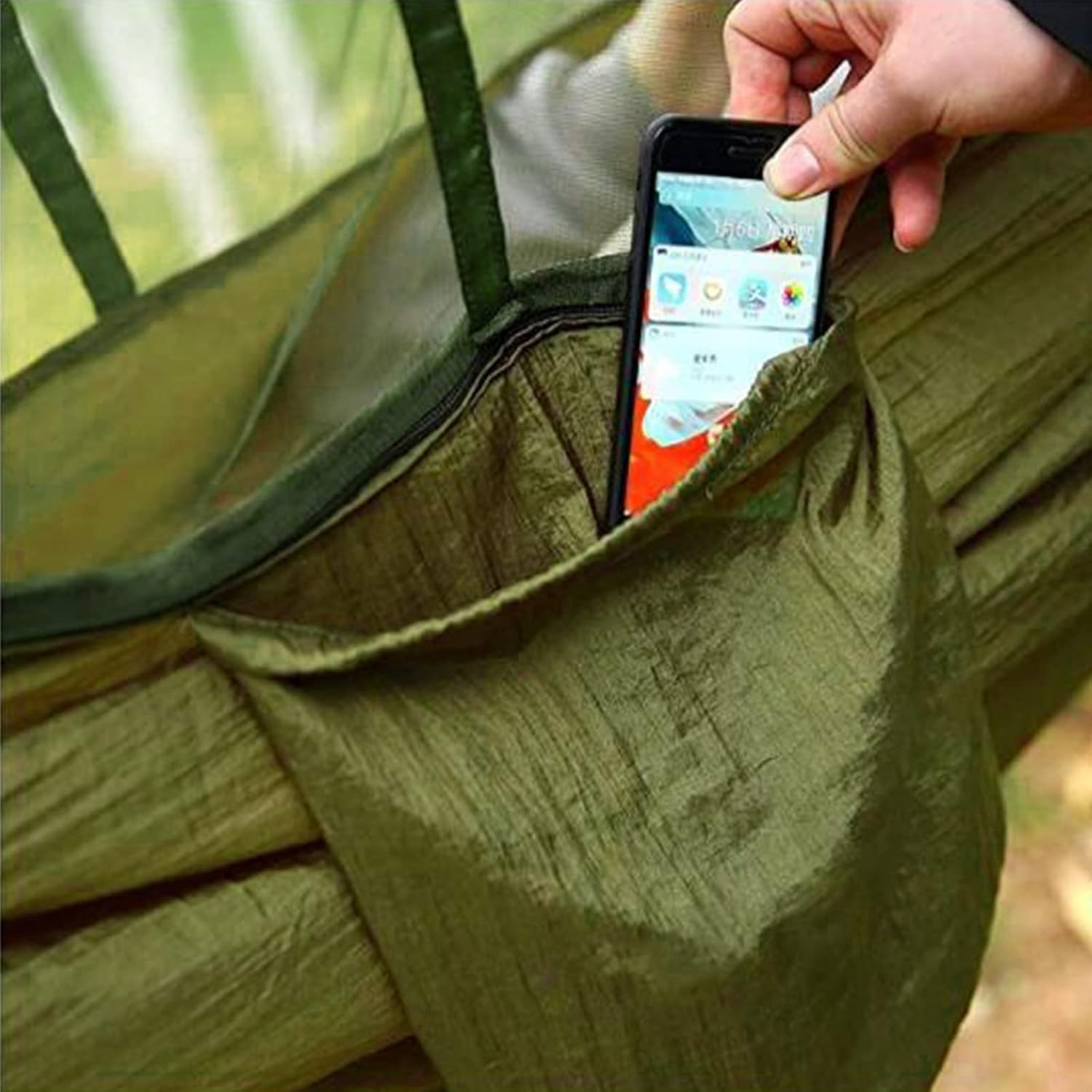 Hammock with mosquito net