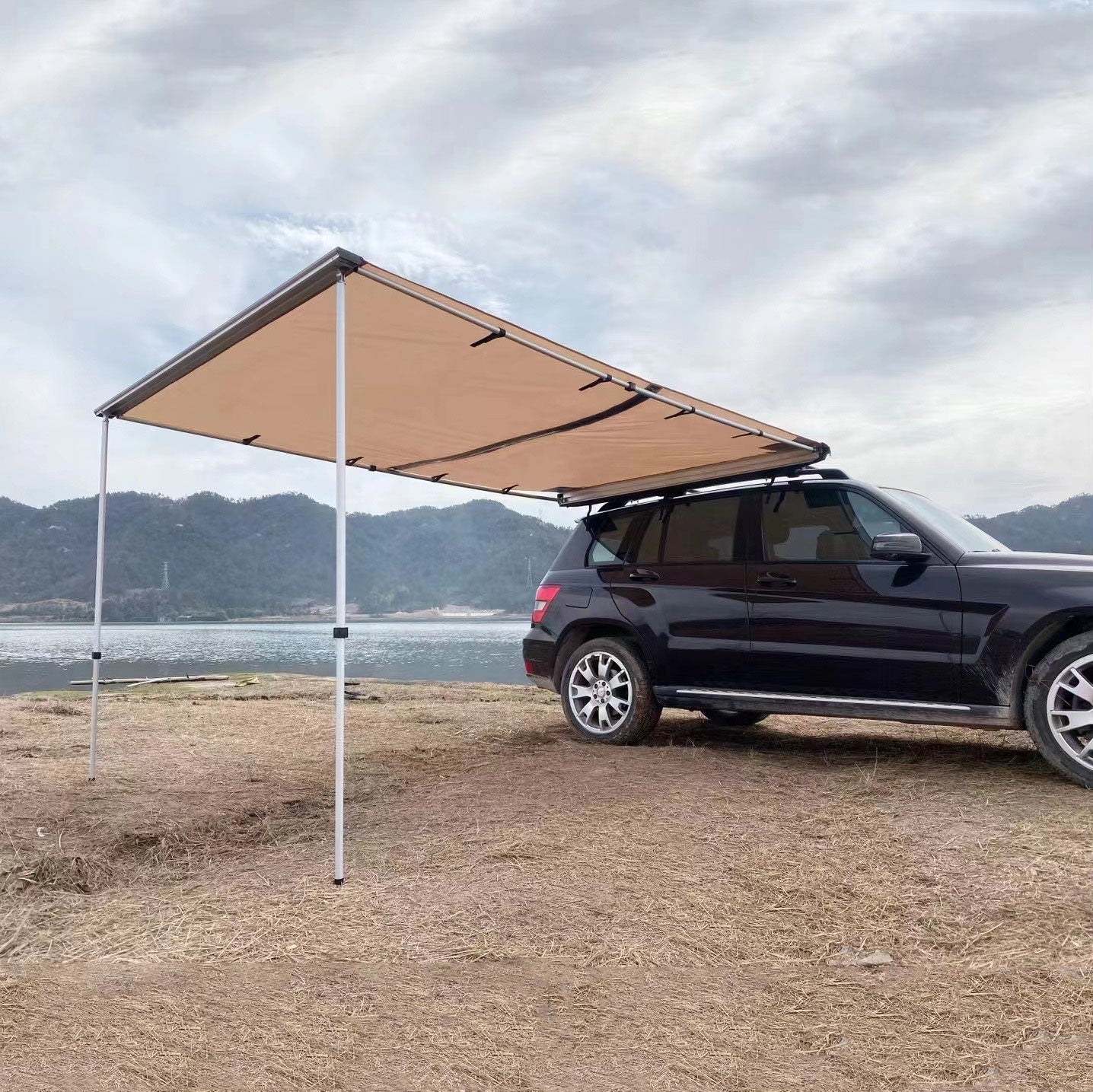 Car Side Awning with LED Strip – JETSHARK
