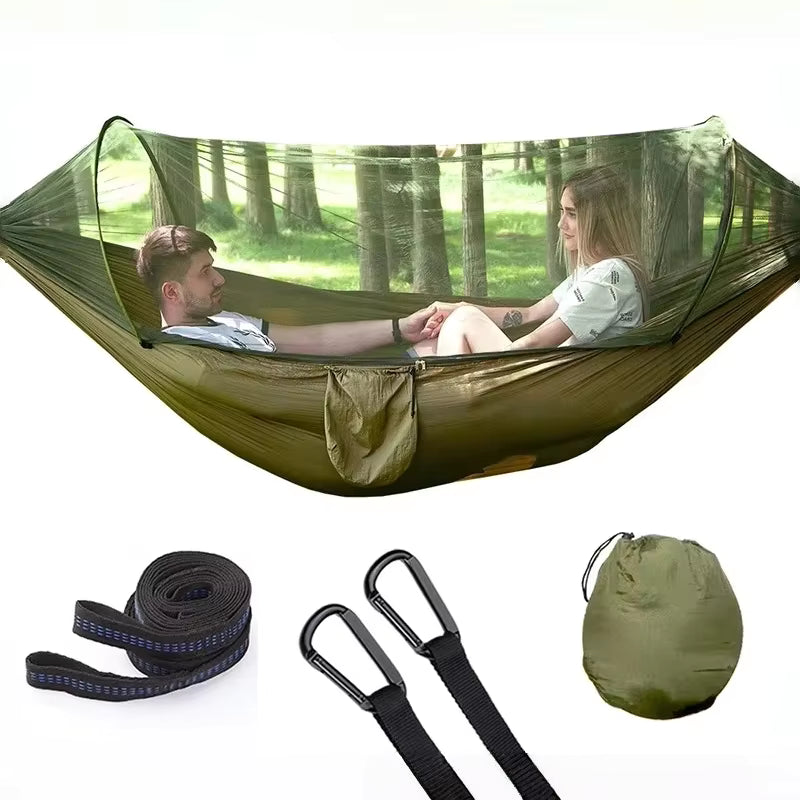 Hammock with mosquito net